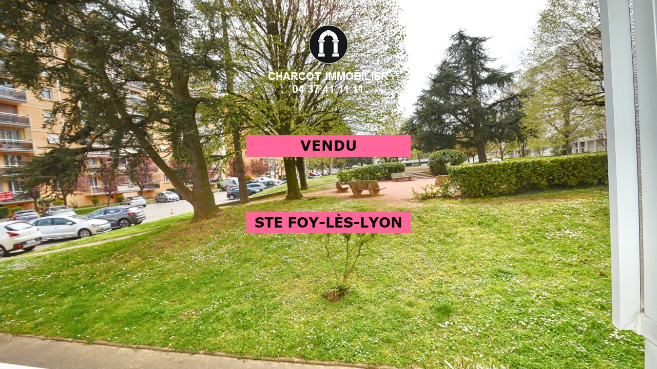  SAINTE FOY-LÈS-LYON (69110) - VENTE APPARTEMENT - TYPE 5 -  